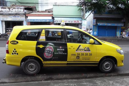 quảng cáo taxi asia